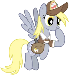 Size: 6000x6500 | Tagged: safe, artist:caliazian, derpibooru import, derpy hooves, pony, .ai available, absurd resolution, boop, clothes, female, hat, mailmare, mare, self-boop, shirt, simple background, solo, transparent background, vector