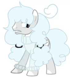 Size: 662x725 | Tagged: safe, artist:edmondneon546, derpibooru import, oc, unofficial characters only, pegasus, pony, clothes, male, rule 63, simple background, solo, stallion, sweater, white background