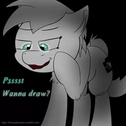 Size: 2000x2000 | Tagged: safe, artist:karmadreamer, derpibooru import, oc, oc:hizi, pony, glowing eyes, simple background