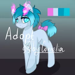 Size: 2000x2000 | Tagged: safe, artist:cornelia_nelson, derpibooru import, oc, unofficial characters only, earth pony, pony, adoptable, commission, digital art, ear fluff, female, high res, mare, signature, solo, ych result