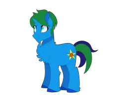 Size: 2500x2075 | Tagged: safe, artist:sleepycosmonaut, derpibooru import, oc, oc:arcane gear, unofficial characters only, pony, unicorn, 2019 community collab, derpibooru community collaboration, chest fluff, male, simple background, solo, transparent background