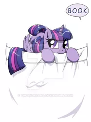 Size: 400x534 | Tagged: safe, artist:yukandasama, derpibooru import, twilight sparkle, twilight sparkle (alicorn), alicorn, pony, female, mare, obtrusive watermark, pocket pony, solo, tiny, tiny ponies, watermark