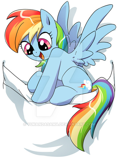 Size: 400x534 | Tagged: safe, artist:yukandasama, derpibooru import, rainbow dash, pony, female, mare, obtrusive watermark, pocket pony, solo, tiny, tiny ponies, watermark