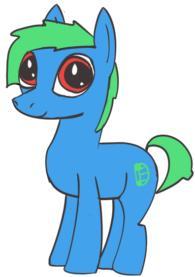 Size: 396x563 | Tagged: safe, artist:shit-tier, derpibooru import, oc, unofficial characters only, earth pony, pony, solo