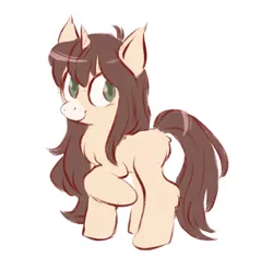 Size: 2081x2048 | Tagged: safe, artist:planetaryrings, derpibooru import, oc, oc:cinnamon fawn, unofficial characters only, pony, unicorn, brown hair, female, green eyes, hazel eyes, ponysona, solo