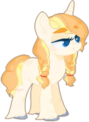 Size: 287x389 | Tagged: safe, artist:m-00nlight, derpibooru import, oc, pony, unicorn, female, mare, offspring, parent:applejack, parent:prince blueblood, parents:bluejack, simple background, solo, transparent background