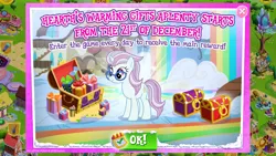 Size: 1280x720 | Tagged: advertisement, daily login, derpibooru import, female, gameloft, hoofer steps, magic mirror, mare, north point, official, safe