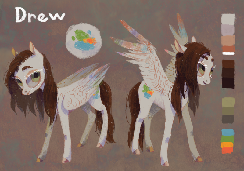 Size: 3543x2480 | Tagged: safe, artist:wolfiedrawie, derpibooru import, oc, oc:drew, reference sheet