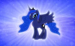 Size: 1024x625 | Tagged: alicorn, artist:andoanimalia, derpibooru import, luna day, princess luna, safe, solo, winter solstice