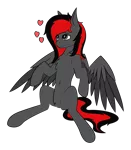 Size: 1151x1318 | Tagged: explicit, artist:bitrate16, derpibooru import, oc, oc:burning shadow, unofficial characters only, pegasus, pony, cute, female, huggable, mare, nudity, sitting, solo, vector, vulva