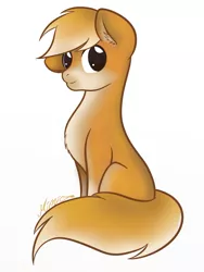 Size: 1125x1500 | Tagged: safe, artist:mimicproductions, derpibooru import, edit, oc, oc:inushiba, dog, dog pony, earth pony, pony, shiba inu, chest fluff, cute, ear fluff, floppy ears, fluffy, looking at you, male, simple background, sitting, smiling, solo, stallion, tail fluff, white background