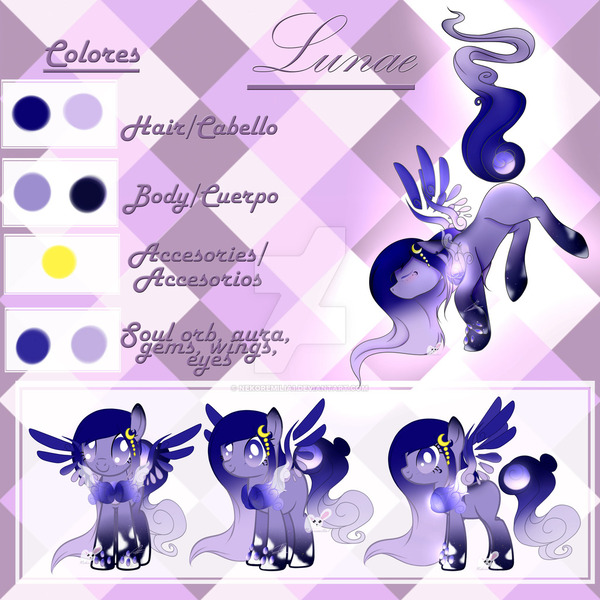 Size: 1024x1024 | Tagged: safe, artist:nekoremilia1, derpibooru import, oc, oc:lunae, unofficial characters only, original species, pony, closed species, female, reference, reference sheet, simple background, solo, solutai