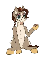 Size: 1500x2100 | Tagged: safe, artist:skydiggitydive, derpibooru import, oc, oc:cookie dough, pony, 2019 community collab, derpibooru community collaboration, cookie, female, fluffy, food, simple background, sitting, solo, transparent background