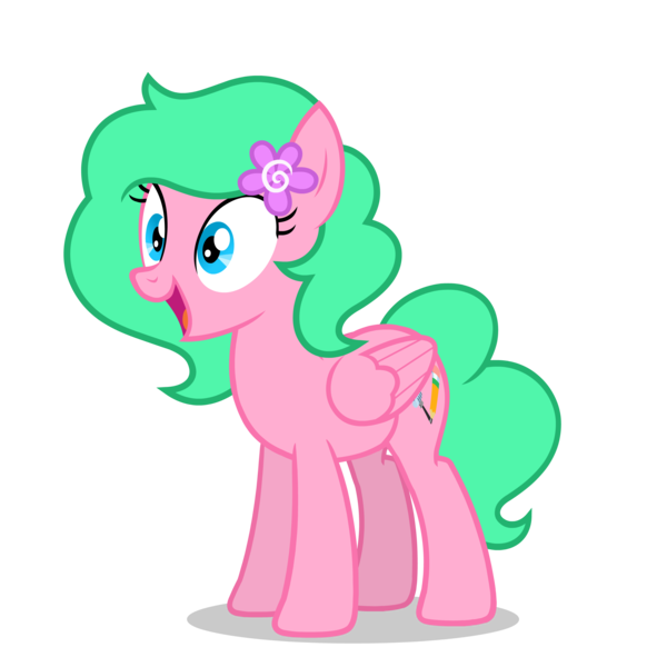 Size: 2800x2800 | Tagged: safe, artist:oblivionfall, derpibooru import, oc, oc:party blossom, pegasus, pony, female, mare, simple background, solo, transparent background, vector