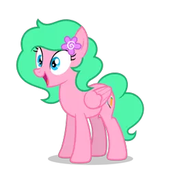 Size: 2800x2800 | Tagged: safe, artist:oblivionfall, derpibooru import, oc, oc:party blossom, pegasus, pony, female, mare, simple background, solo, transparent background, vector