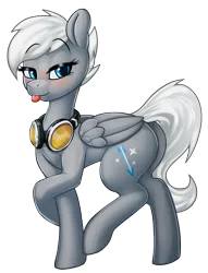 Size: 1317x1723 | Tagged: safe, artist:grispinne, derpibooru import, oc, oc:winter storm, unofficial characters only, pegasus, pony, 2019 community collab, derpibooru community collaboration, female, goggles, simple background, solo, transparent background