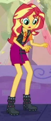 Size: 183x433 | Tagged: safe, derpibooru import, screencap, sunset shimmer, display of affection, equestria girls, equestria girls series, cropped, solo