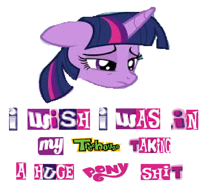 Size: 1092x990 | Tagged: safe, derpibooru import, twilight sparkle, pony, 1000 hours in ms paint, bust, caption, dank memes, expand dong, exploitable meme, feels bad man, image macro, implied defecation, meme, sad, shitposting, shrek, simple background, text, vulgar, white background