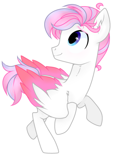 Size: 1725x2352 | Tagged: safe, artist:angelamusic13, derpibooru import, oc, oc:angel music, oc:angela music, pegasus, pony, male, rule 63, running, simple background, solo, stallion, transparent background, two toned wings, wings