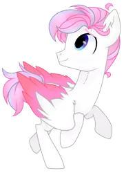 Size: 1725x2352 | Tagged: safe, artist:angelamusic13, derpibooru import, oc, oc:angel music, oc:angela music, pegasus, pony, male, rule 63, running, simple background, solo, stallion, transparent background, two toned wings, wings