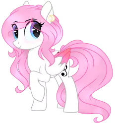 Size: 1840x1984 | Tagged: safe, artist:angelamusic13, derpibooru import, oc, oc:angela music, pegasus, pony, female, mare, simple background, solo, transparent background, two toned wings, wings