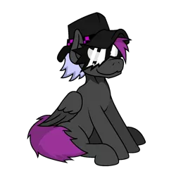 Size: 1200x1200 | Tagged: safe, artist:momoiro-kun, derpibooru import, oc, oc:flashy sprite, pegasus, pony, 2019 community collab, derpibooru community collaboration, simple background, sitting, solo, transparent background