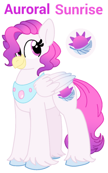 Size: 800x1280 | Tagged: artist:sandwichbuns, derpibooru import, hippogriff, hybrid, interspecies offspring, magical lesbian spawn, oc, oc:aurora sunrise, offspring, parent:princess celestia, parent:queen novo, parents:novolestia, safe, simple background, solo, transparent background