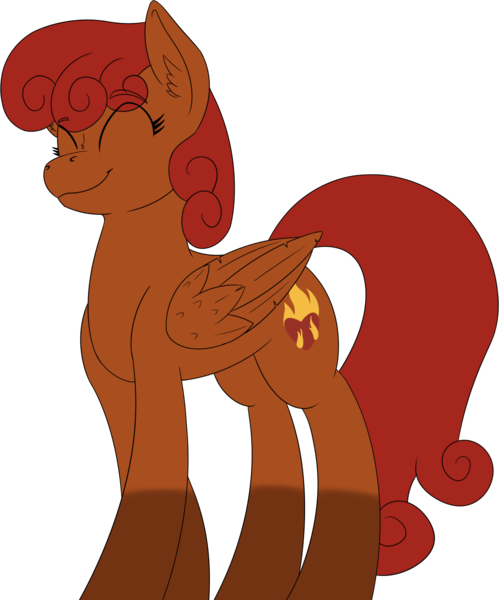 Size: 1740x2094 | Tagged: safe, artist:wcnimbus, derpibooru import, oc, oc:firefly, unofficial characters only, pegasus, pony, cutie mark, female, mare, simple background, smiling, transparent background