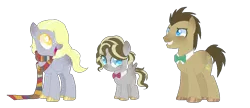 Size: 1113x479 | Tagged: artist:m-meliaa, derpibooru import, derpy hooves, doctorderpy, doctor whooves, family, female, male, offspring, parent:derpy hooves, parent:doctor whooves, parents:doctorderpy, safe, shipping, straight, time turner