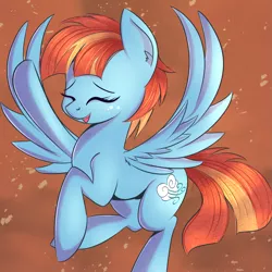 Size: 1663x1663 | Tagged: dead source, safe, artist:brok-enwings, derpibooru import, windy whistles, pegasus, pony, cute, eyes closed, female, mare, open mouth, solo, windybetes, wings