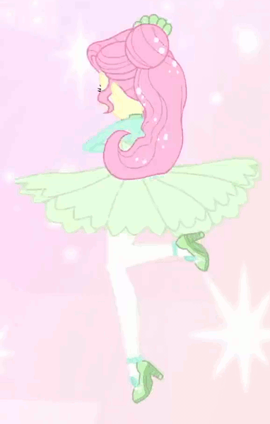 Size: 578x907 | Tagged: safe, derpibooru import, edit, edited screencap, editor:damaged, screencap, fluttershy, equestria girls, equestria girls series, so much more to me, alternate costumes, animated, cropped, dancing, gif, loop, pirouette, spinning, you spin me right round