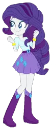 Size: 250x612 | Tagged: safe, artist:bezziie, derpibooru import, rarity, equestria girls, clothes, female, simple background, solo, transparent background