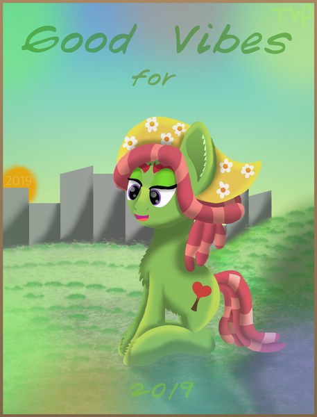 Size: 1600x2100 | Tagged: safe, artist:thevintagepone, derpibooru import, tree hugger, pony, eqg summertime shorts, equestria girls, good vibes, happy new year, holiday