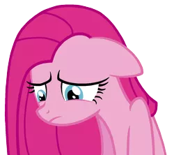 Size: 1188x1054 | Tagged: safe, artist:twilirity, derpibooru import, pinkie pie, pony, magical mystery cure, pinkamena diane pie, sad, simple background, solo, sulking, transparent background, vector