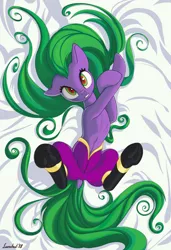 Size: 2002x2929 | Tagged: safe, artist:lunebat, derpibooru import, mane-iac, pony, bed, body pillow, body pillow design, commission, cute, cute-iac, long hair, smiling, solo, waifu pillow