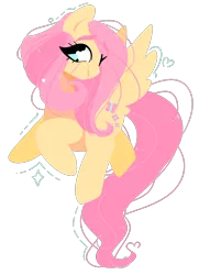 Size: 900x1243 | Tagged: safe, artist:euphoriapony, derpibooru import, fluttershy, pegasus, pony, cute, female, heart, mare, shyabetes, solo