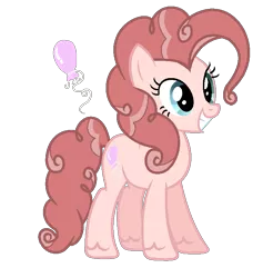 Size: 736x776 | Tagged: safe, artist:starling-sentry-yt, derpibooru import, oc, oc:cinnamon cupcake, unofficial characters only, earth pony, pony, female, mare, offspring, parent:cheese sandwich, parent:pinkie pie, parents:cheesepie, simple background, solo, transparent background