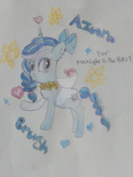 Size: 1024x1365 | Tagged: safe, artist:starling88, derpibooru import, oc, oc:azura brush, pony