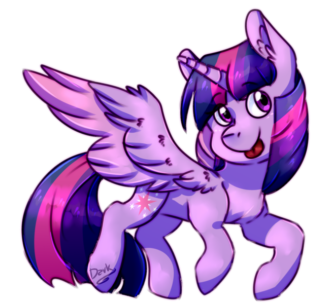 Size: 1280x1186 | Tagged: safe, artist:stella-drawz, derpibooru import, twilight sparkle, twilight sparkle (alicorn), alicorn, pony, :p, chibi, cute, ear fluff, head turn, silly, simple background, solo, tongue out, transparent background, twiabetes, wing fluff