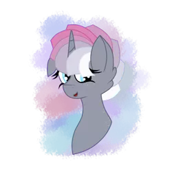 Size: 4000x4000 | Tagged: safe, artist:seaswirls, derpibooru import, oc, pony, unicorn, absurd resolution, bust, female, mare, portrait, solo