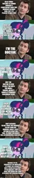 Size: 500x2560 | Tagged: safe, derpibooru import, edit, edited screencap, screencap, derpy hooves, comic:the epilogue, equestria girls, alternate universe, avengers: endgame, avengers: infinity war, comic, doctor who, fanfic art, implied doctor whooves, infinity gauntlet, marvel cinematic universe, screencap comic, thanos, the doctor