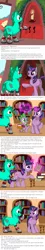 Size: 500x2765 | Tagged: artist:drjavi, book, derpibooru import, golden oaks library, how coppercog met yhsrettulf, oc, oc:coppercog, safe, spike, tumblr:ask coppercog, twilight sparkle