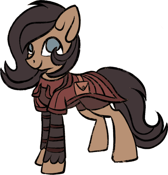 Size: 906x942 | Tagged: safe, artist:amura-of-jupiter, derpibooru import, oc, oc:quillwright, unofficial characters only, pegasus, pony, fallout equestria, bag, female, saddle bag, scribe, scribe robe, simple background, solo, steel ranger, steel rangers, transparent background