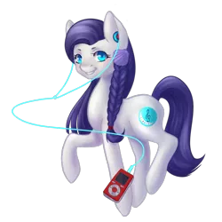 Size: 2100x2100 | Tagged: safe, derpibooru import, oc, oc:azure harmony, earth pony, pony, braid, cute, female, hair ornament, happy, looking at you, mare, ocbetes, seashell, simple background, smiling, solo, transparent background