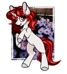 Size: 3282x3642 | Tagged: safe, artist:zira, derpibooru import, oc, unofficial characters only, pony, unicorn, female, head, red eye, red hair, simple background, solo, white skin