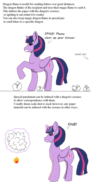 Size: 1024x2048 | Tagged: suggestive, artist:planetkiller, derpibooru import, spike, twilight sparkle, twilight sparkle (alicorn), alicorn, pony, angry, comic, discipline, fire, folded wings, funny, magic, offscreen character, raised hoof, simple background, telekinesis, text, this will end in death, this will end in tears, this will end in tears and/or death, this will not end well, tissue, white background, wings