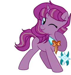 Size: 1131x1184 | Tagged: safe, artist:xxcutecookieswirlsxx, derpibooru import, oc, oc:safire eter, pony, unicorn, female, magical lesbian spawn, mare, offspring, parent:starlight glimmer, parent:tempest shadow, parents:tempestglimmer, simple background, solo, transparent background