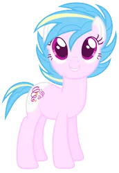 Size: 628x912 | Tagged: safe, artist:razorbladetheunicron, derpibooru import, oc, oc:confetti balloon, unofficial characters only, earth pony, pony, lateverse, base used, next generation, offspring, parent:pinkie pie, parent:vinyl scratch, parents:vinylpie, simple background, solo, transparent background