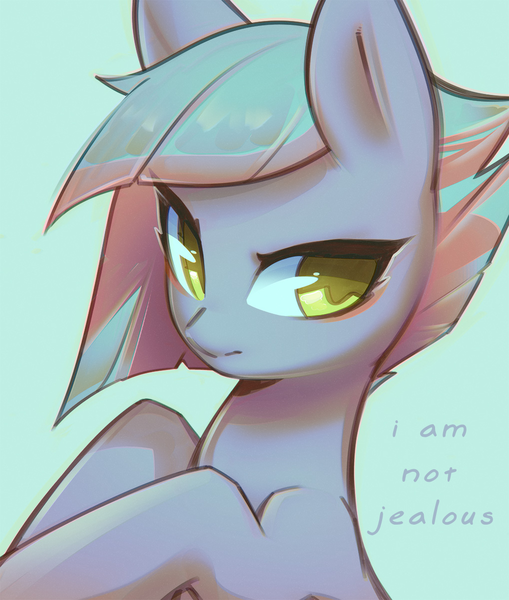 Size: 1019x1202 | Tagged: safe, artist:mirroredsea, derpibooru import, edit, limestone pie, earth pony, pony, female, looking at you, mare, simple background, solo, text, text edit