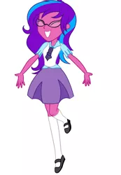 Size: 5360x7744 | Tagged: safe, artist:baby, artist:velveagicsentryyt, derpibooru import, oc, oc:melody aurora, unofficial characters only, equestria girls, absurd resolution, base used, female, offspring, parent:flash sentry, parent:sci-twi, parent:twilight sparkle, parents:flashlight, solo